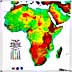 Africa elevation map