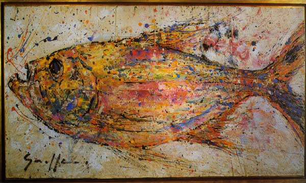 Grippa fish painting
